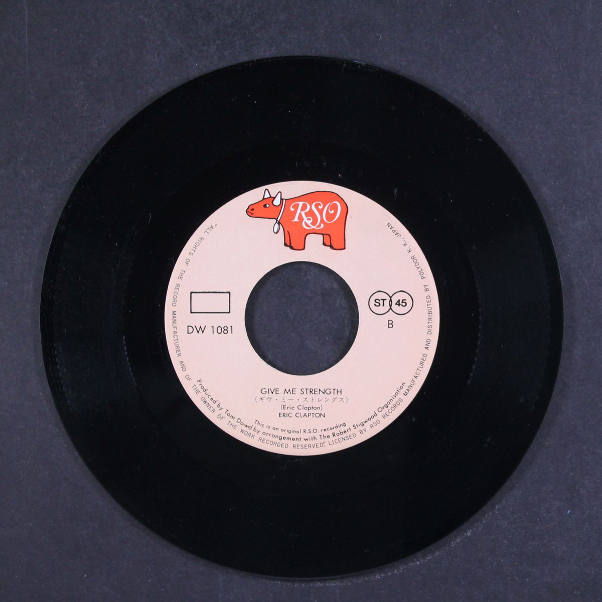 i shot the sheriff / give me strength by ERIC CLAPTON