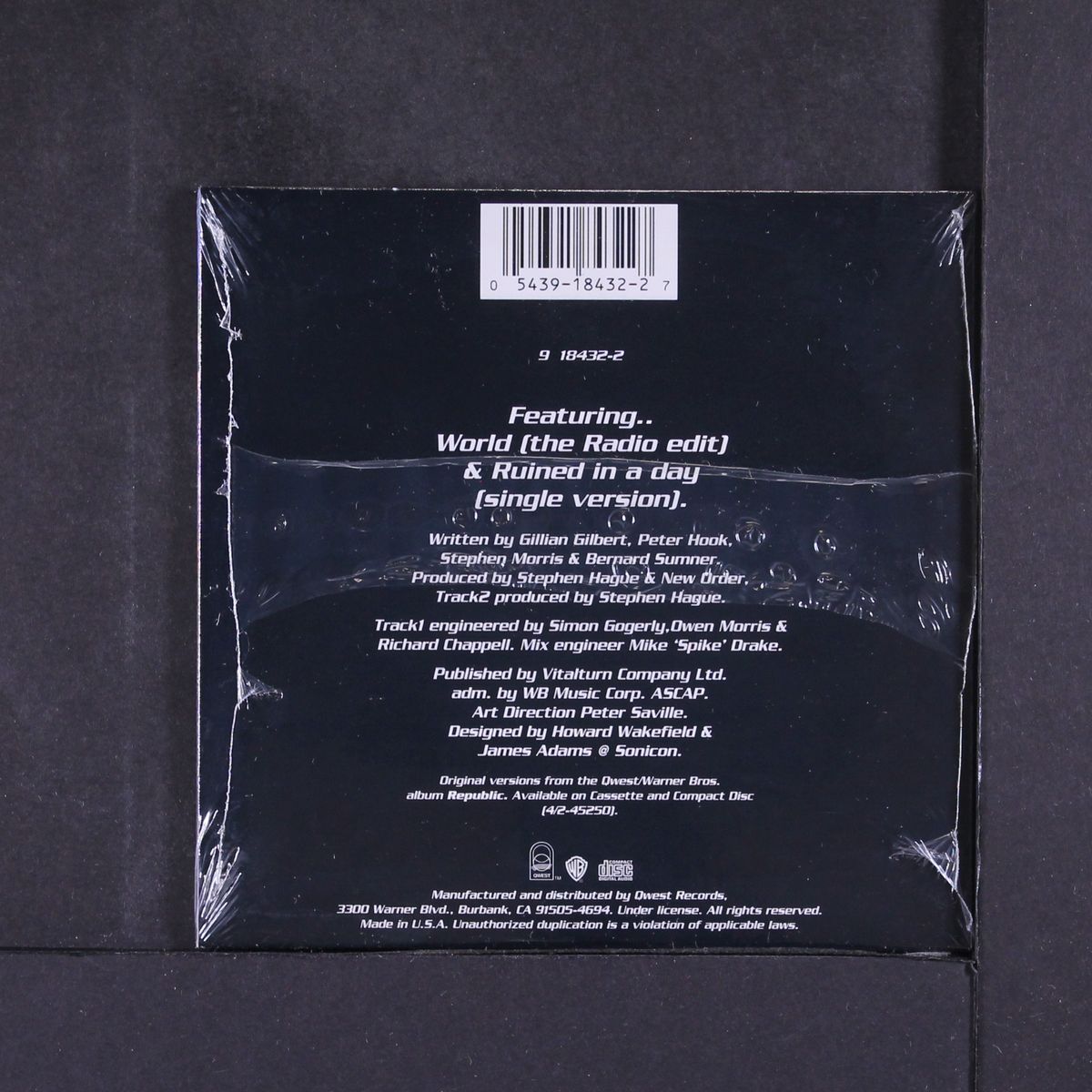 world (the price of love) by NEW ORDER