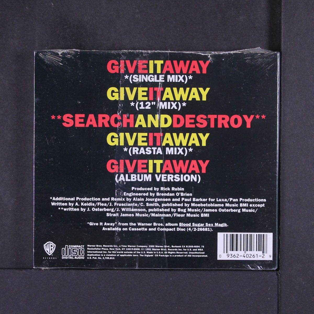 give it away by RED HOT CHILI PEPPERS