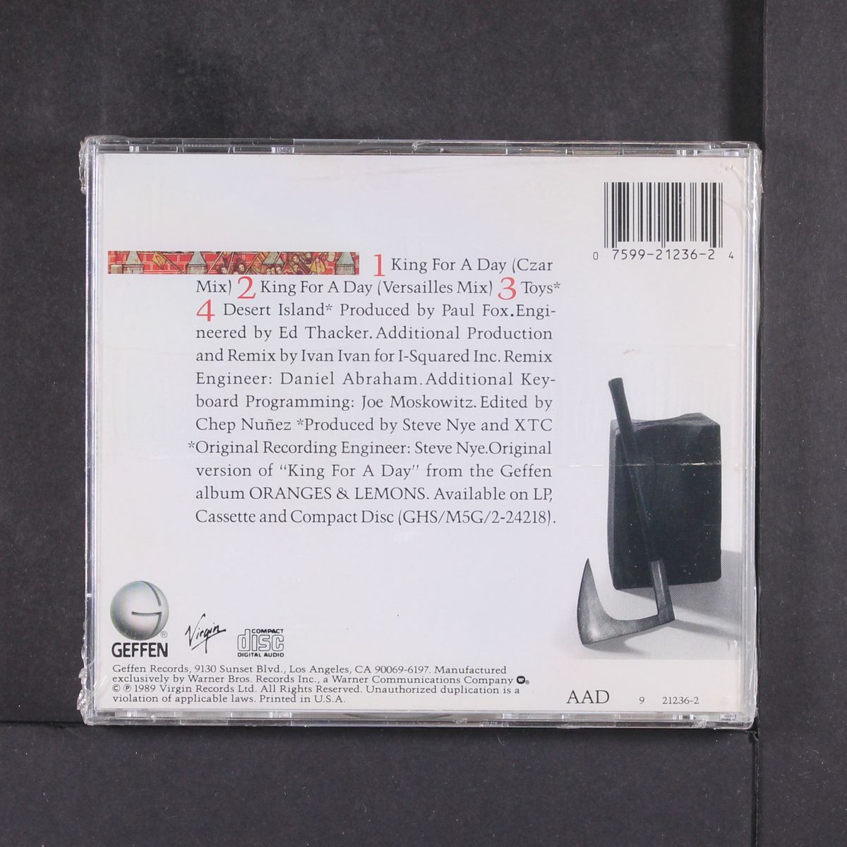 king for a day by XTC
