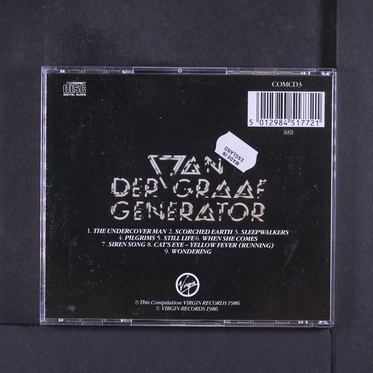 second generation by VAN DER GRAAF GENERATOR