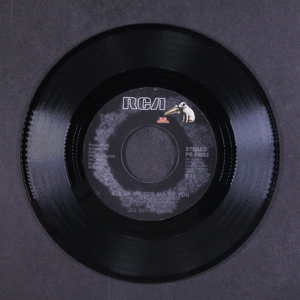 all of me for all of you / little bitty woman by 9.9