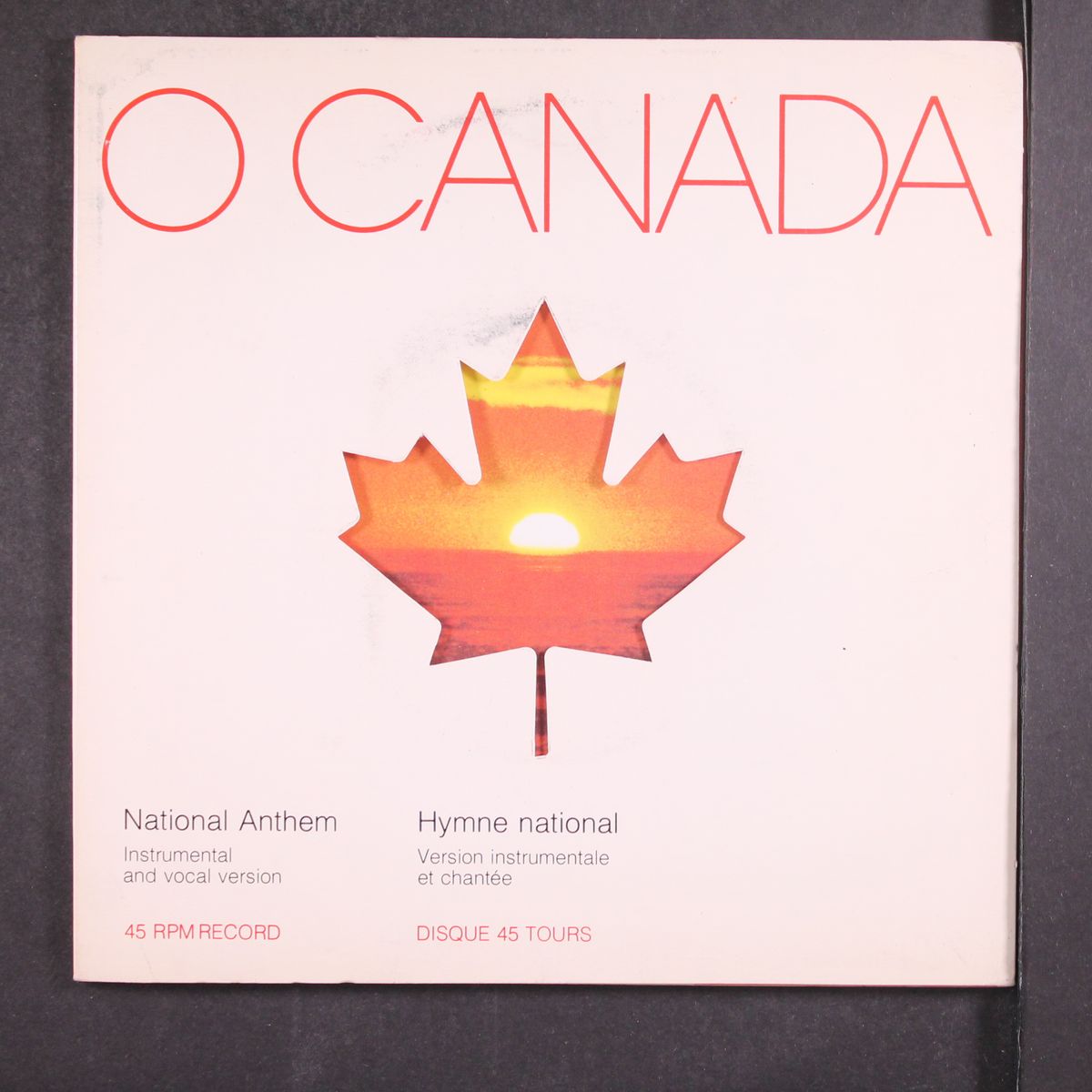 o canada by VIC VOGEL