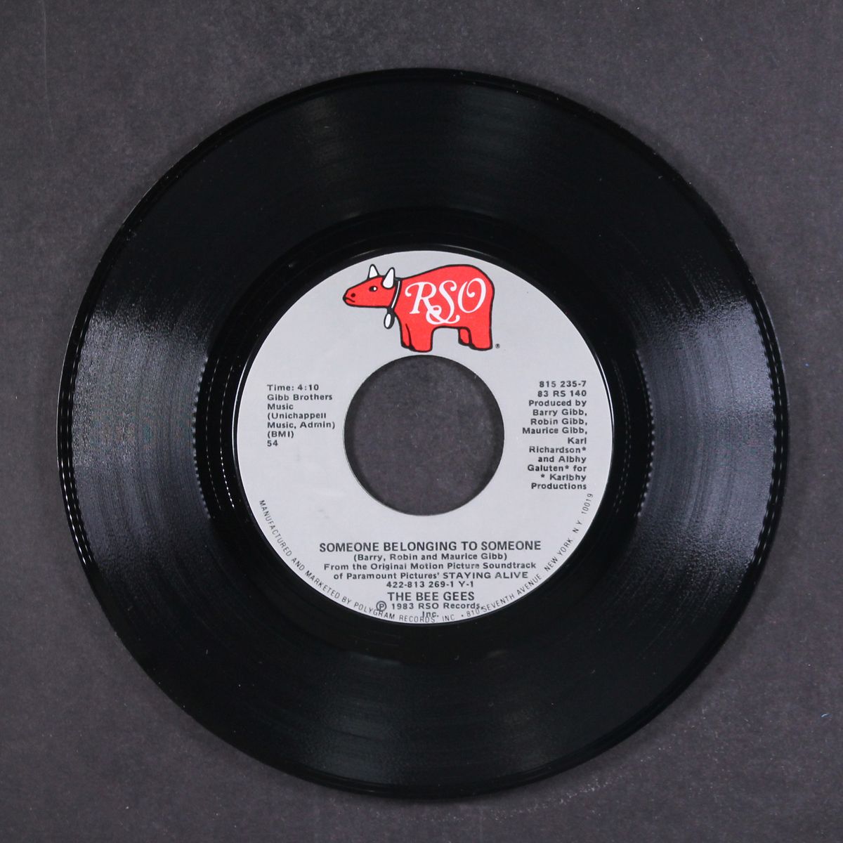 someone belonging to someone / i love you too much instro by BEE GEES