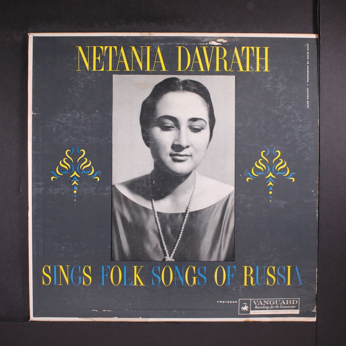 sings folk songs of russia by NETANIA DAVRATH