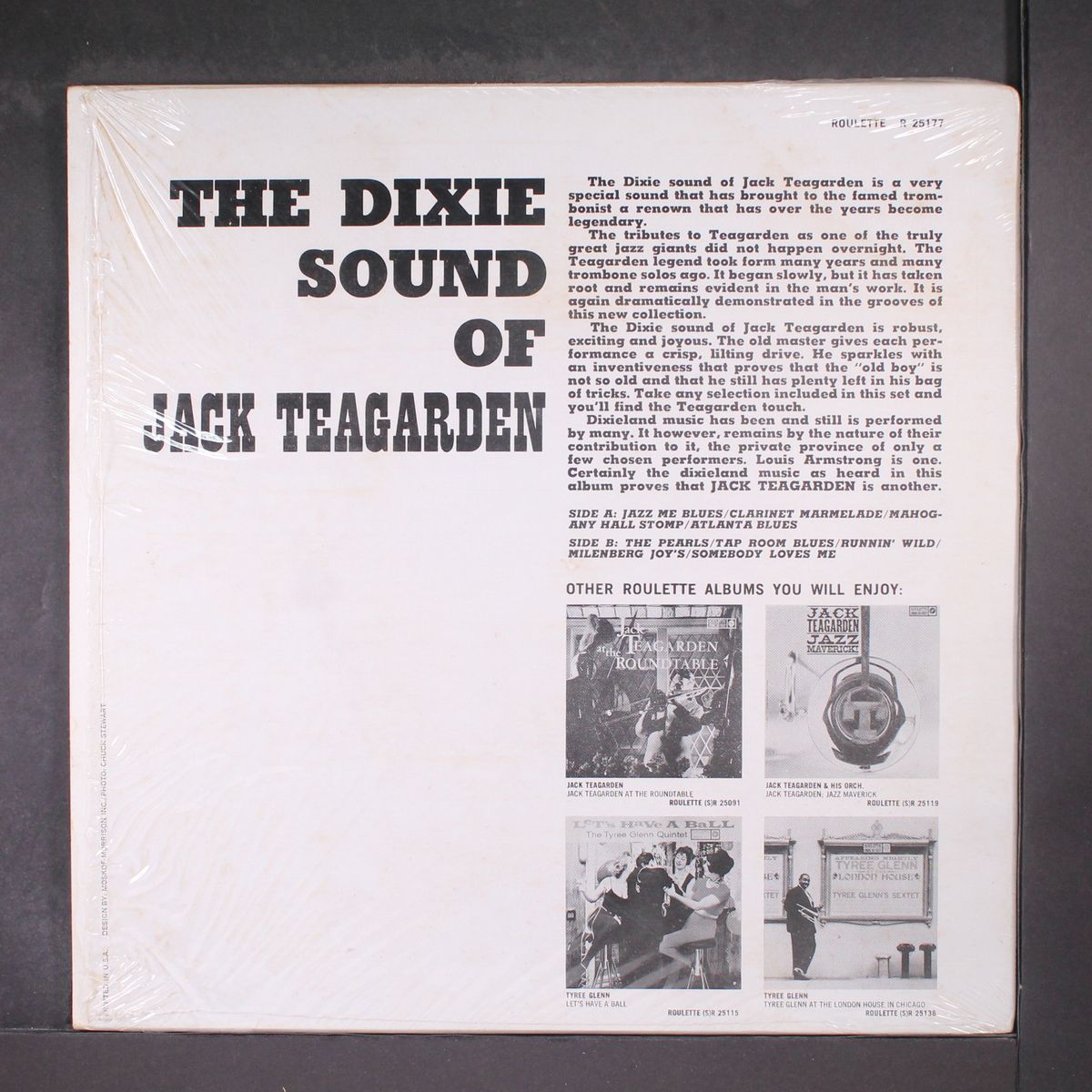 the dixie sound of by JACK TEAGARDEN