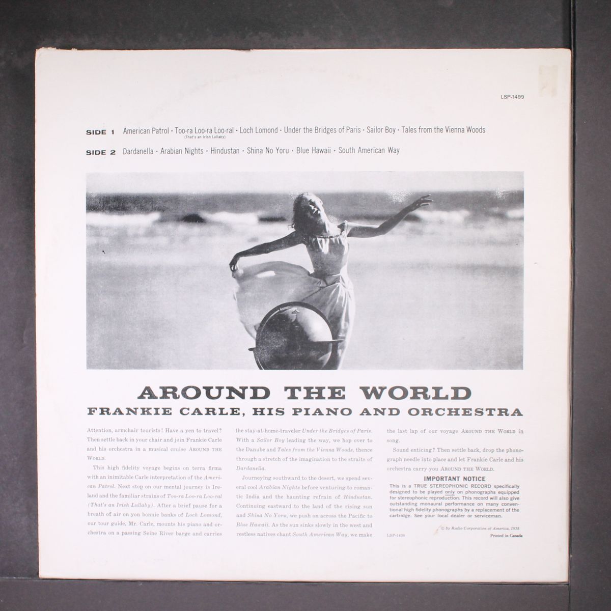 around the world by FRANKIE CARLE
