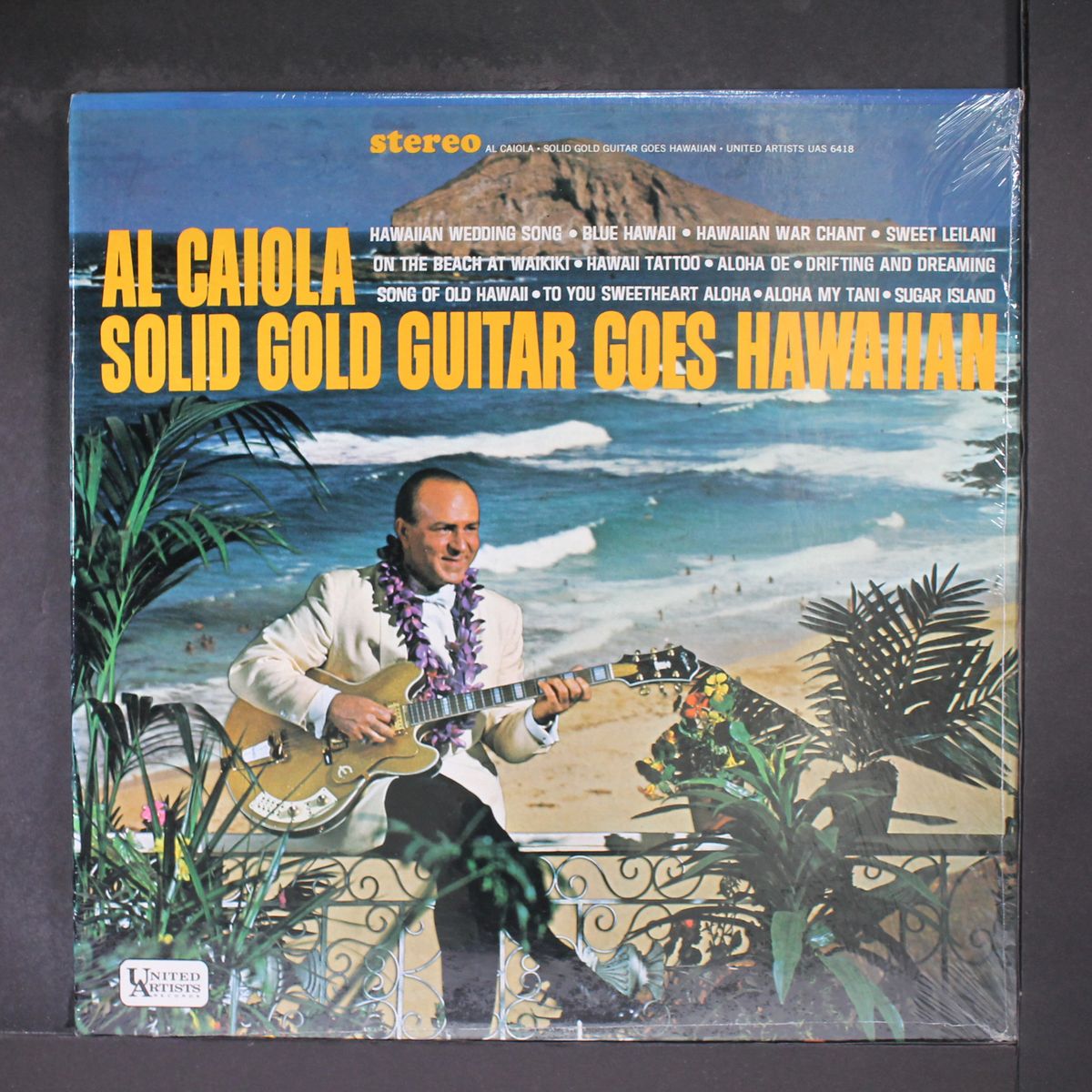 solid gold guitar goes hawaiian by AL CAIOLA