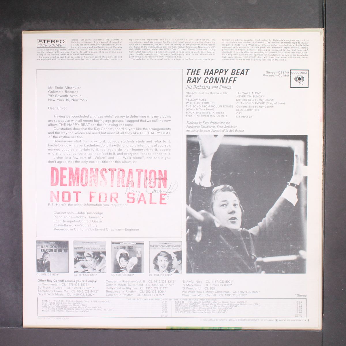 the happy beat by RAY CONNIFF