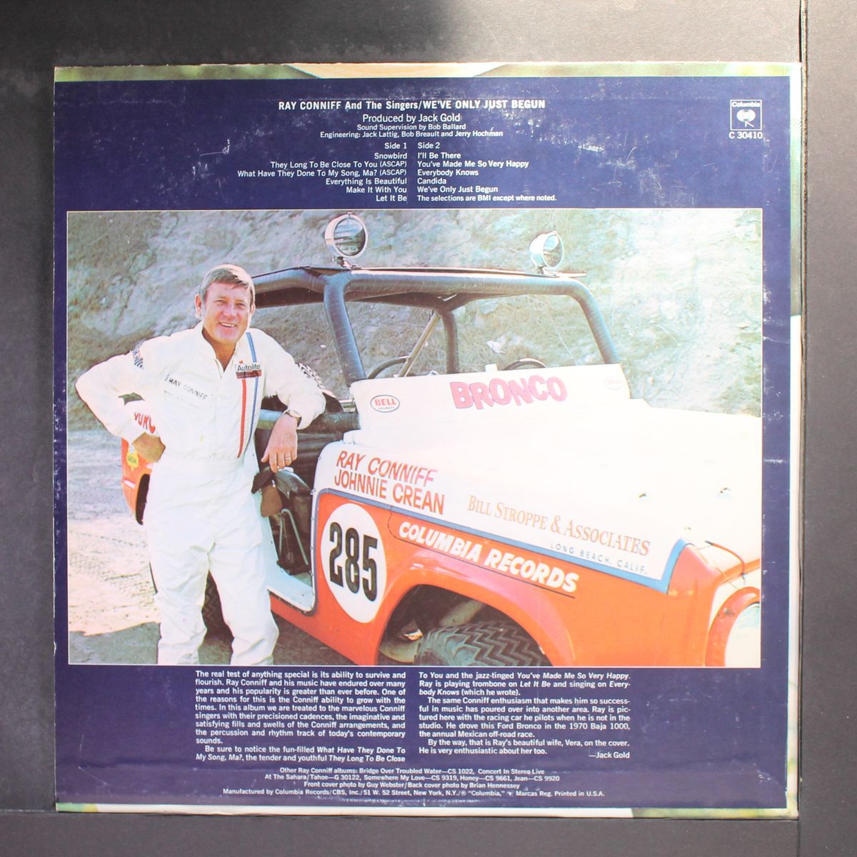 we've only just begun by RAY CONNIFF