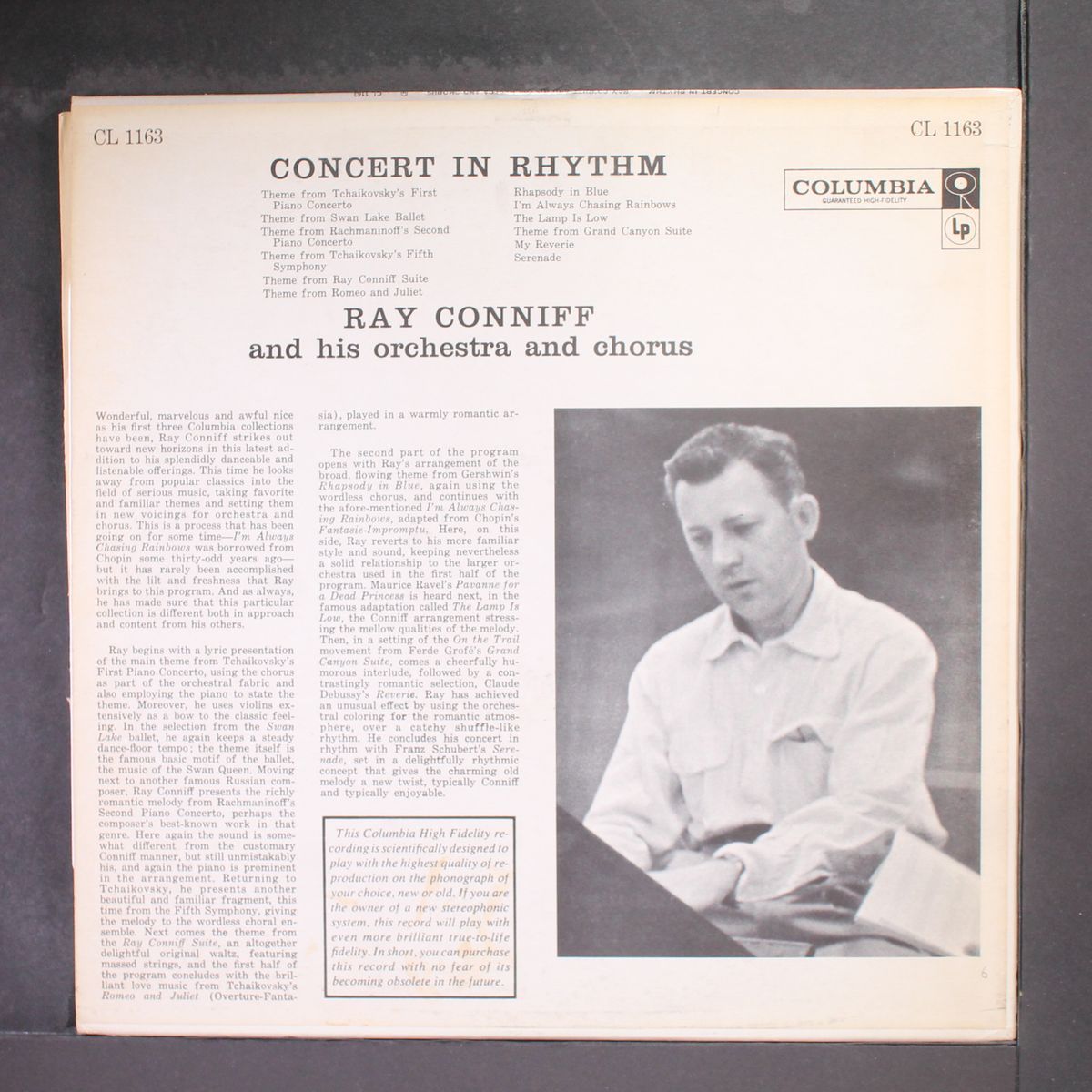 concert in rhythm by RAY CONNIFF