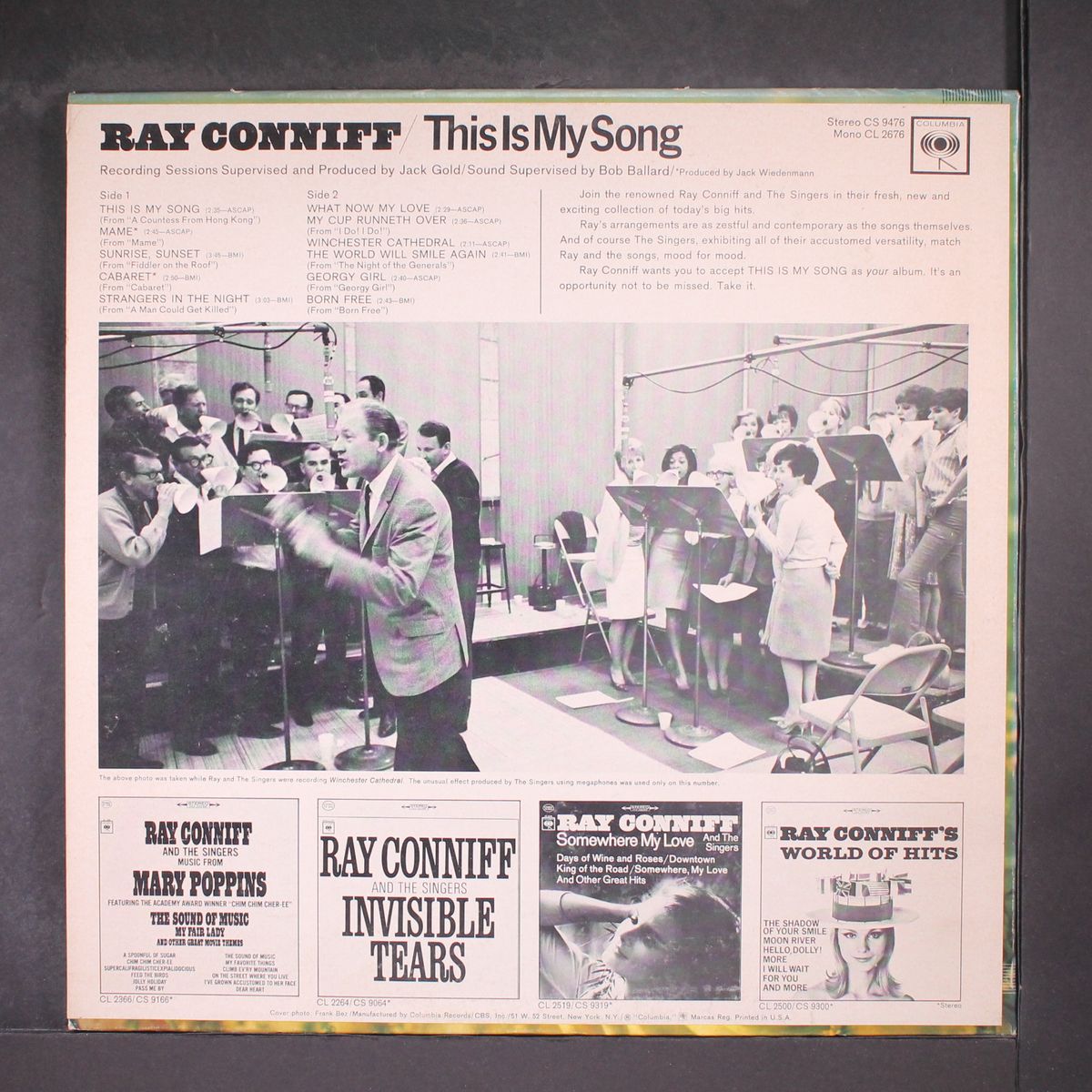 this is my song by RAY CONNIFF