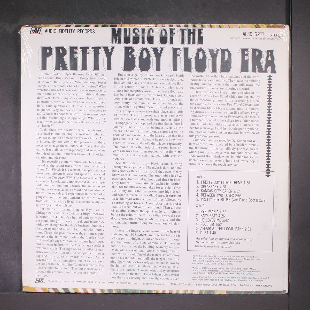 music of the pretty boy floyd era by DEL SERINO & WILLIAM SANFORD