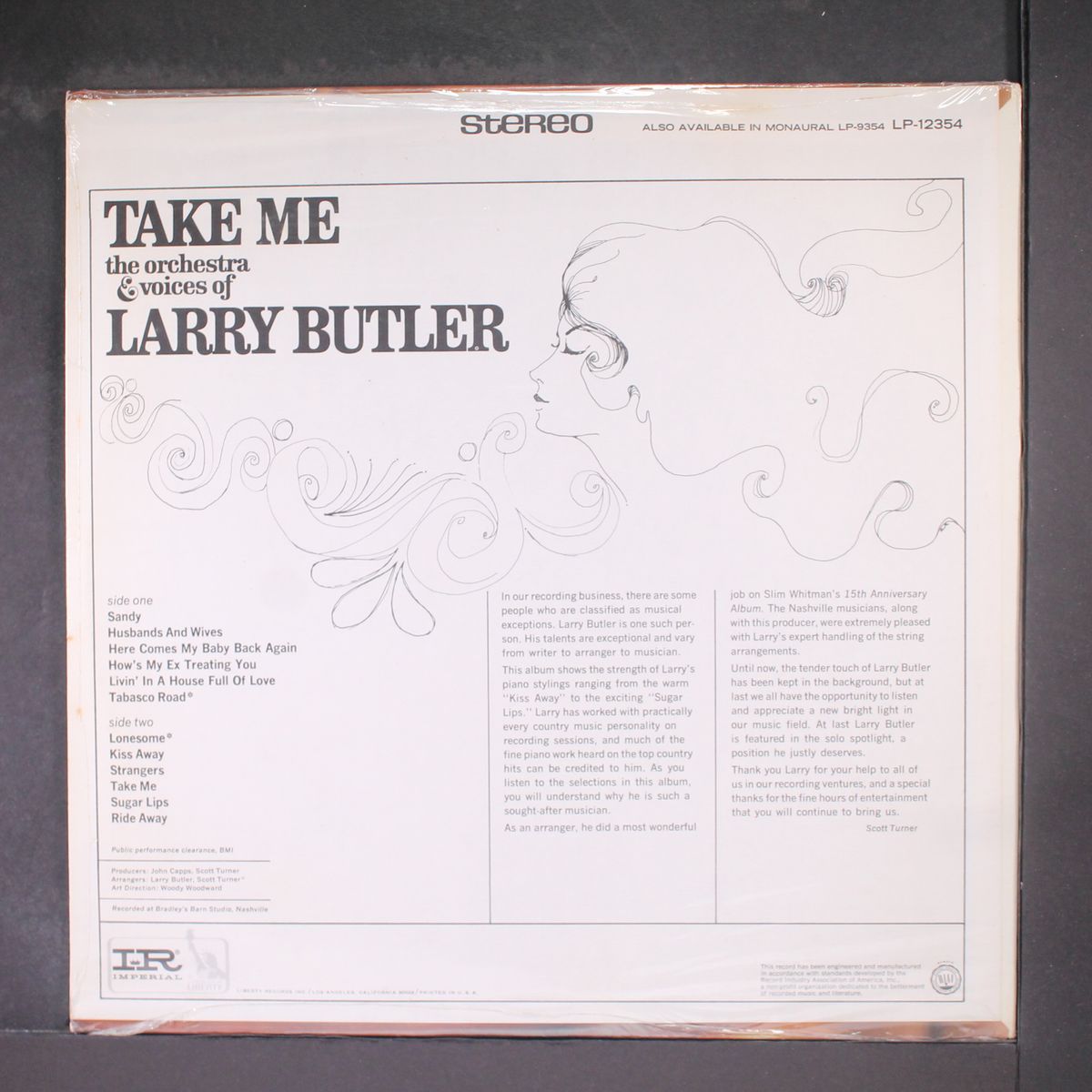 take me by LARRY BUTLER