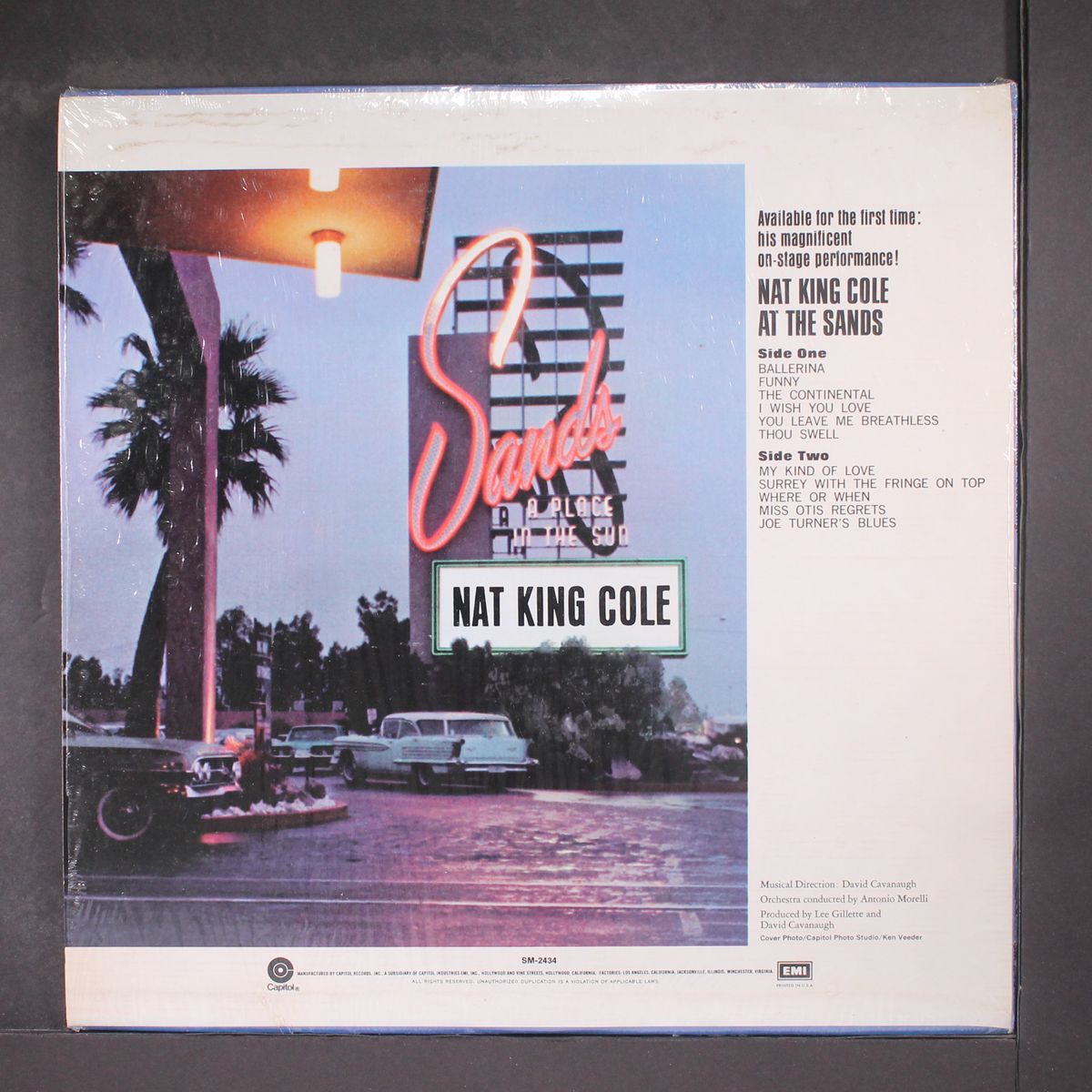at the sands by NAT KING COLE