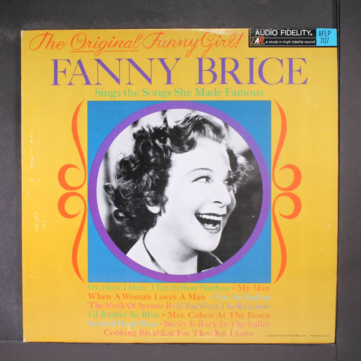 sings by FANNY BRICE