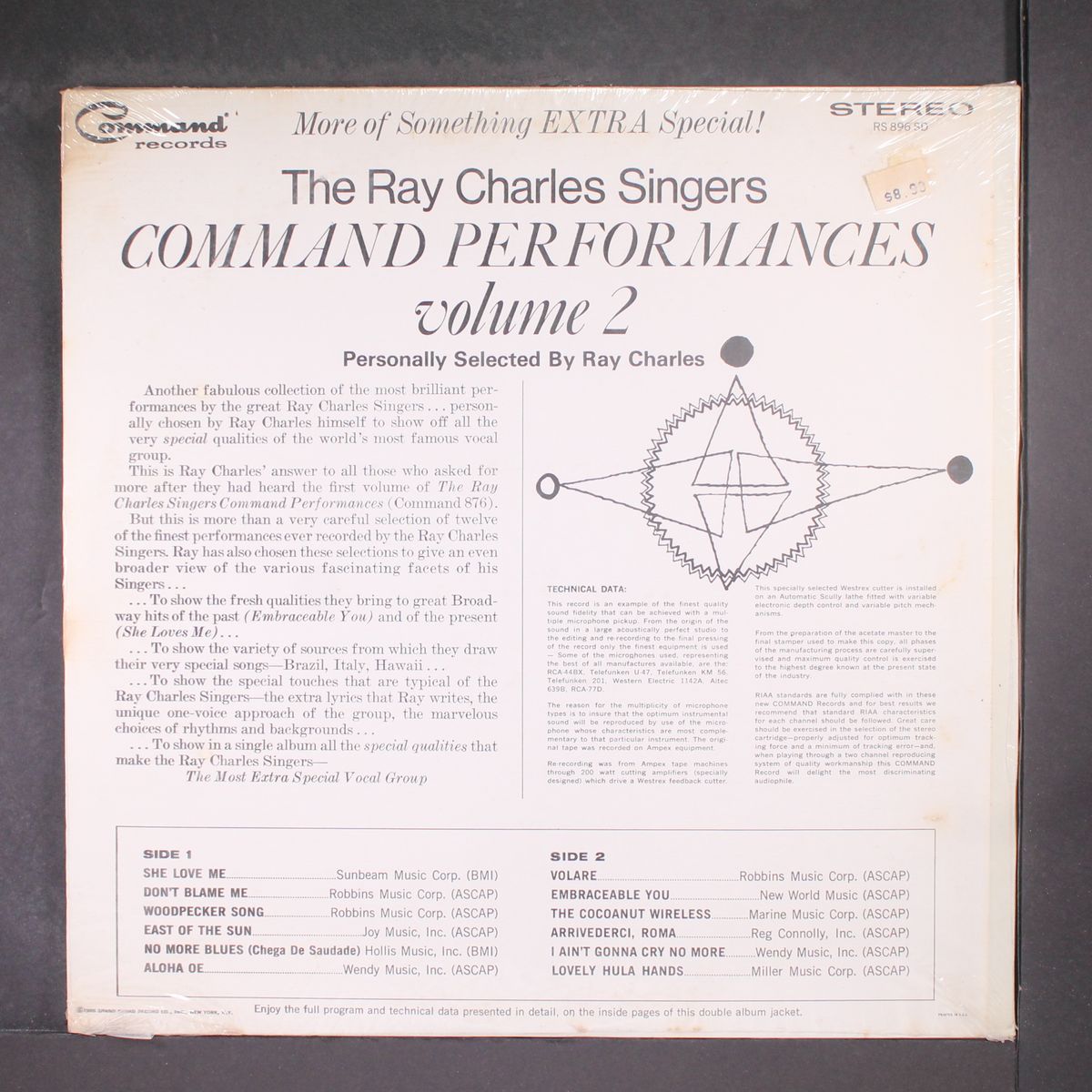 command performances, vol. 2 by RAY CHARLES SINGERS