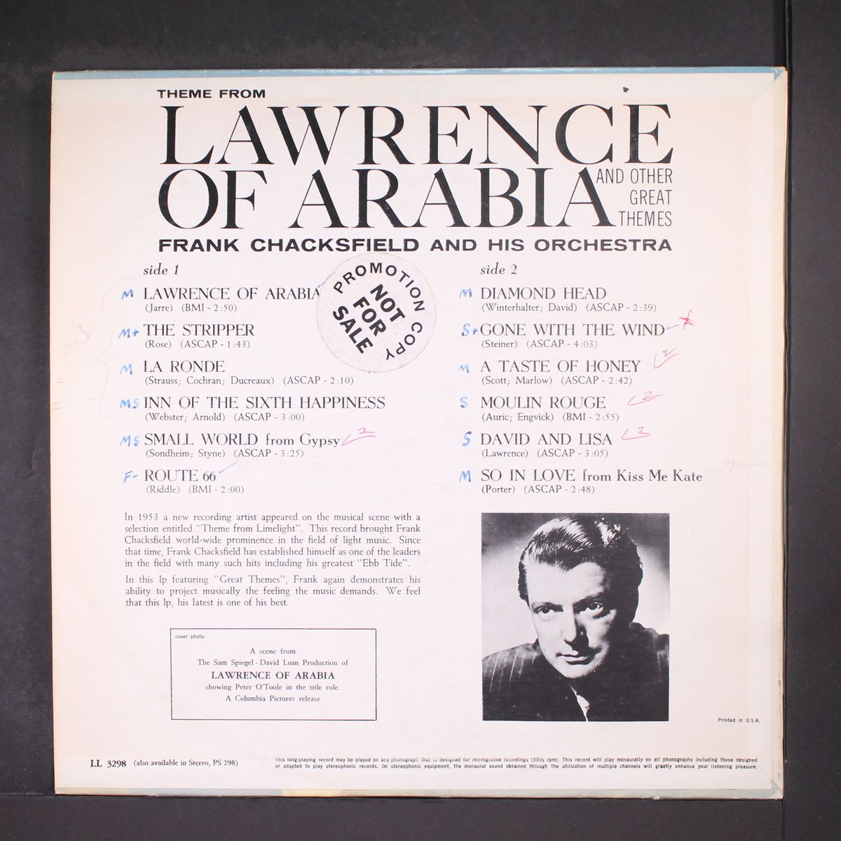 lawrence of arabia by FRANK CHACKSFIELD