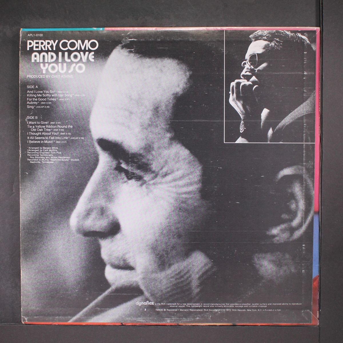 and i love you so by PERRY COMO