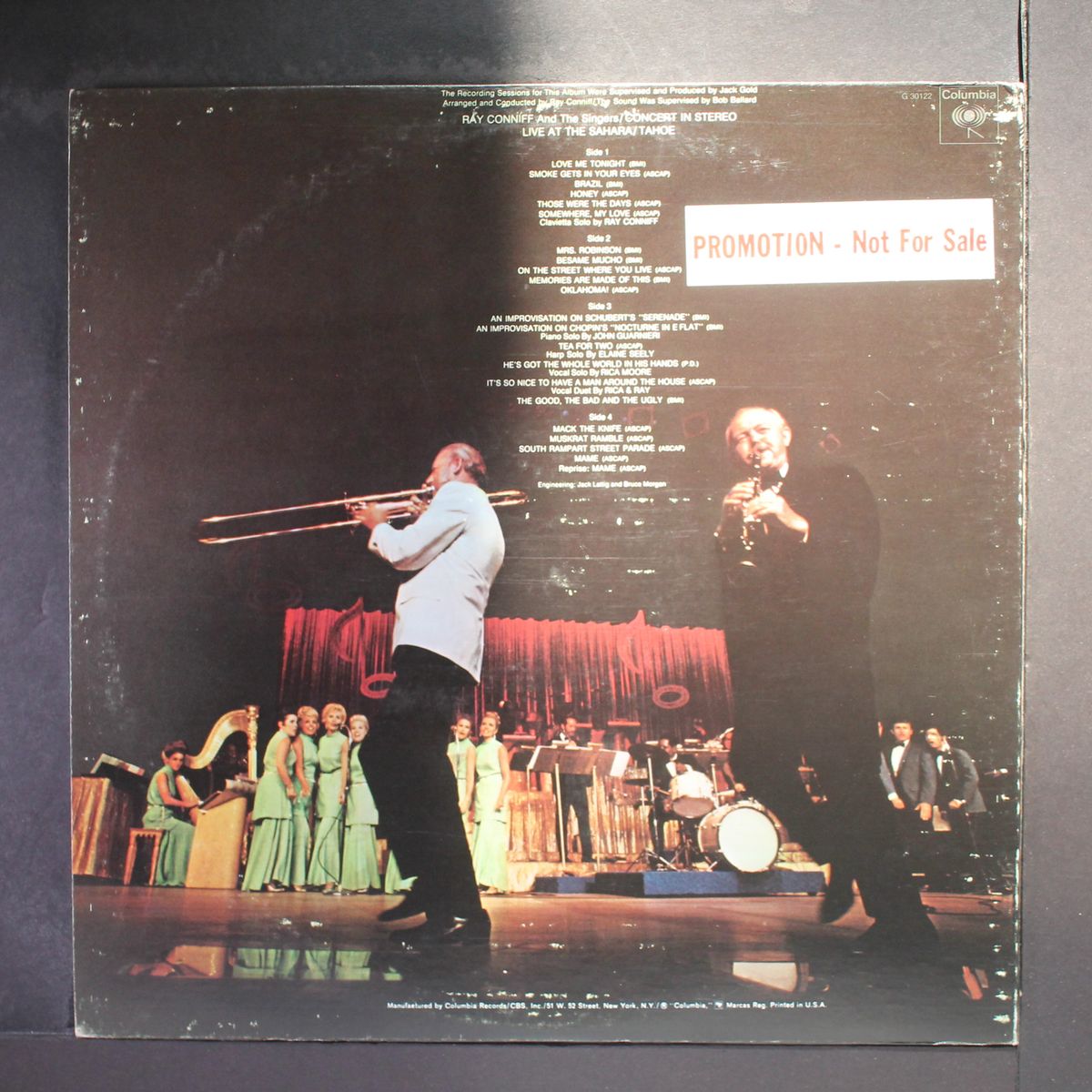 concert in stereo live at the sahara / tahoe by RAY CONNIFF