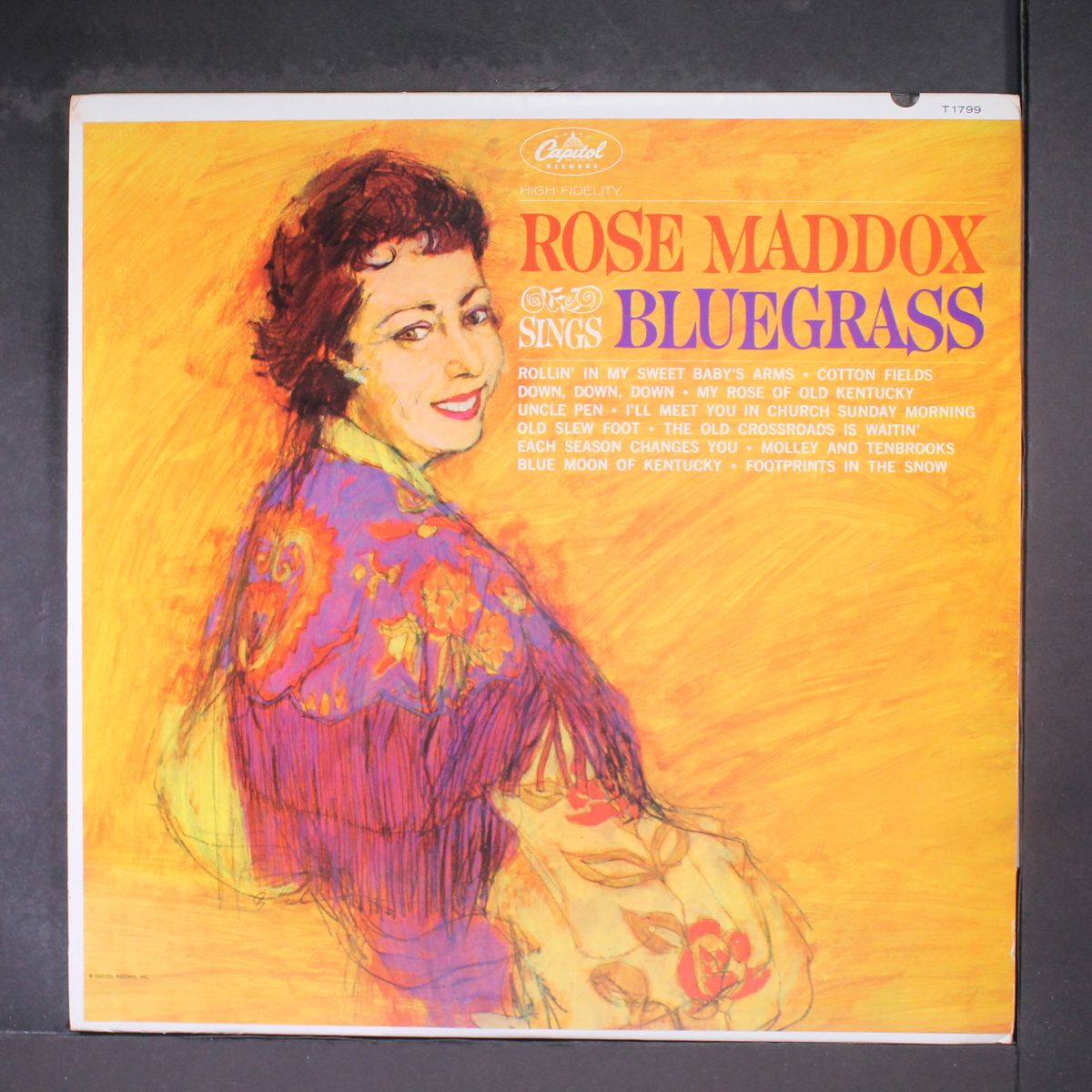 sings bluegrass by ROSE MADDOX