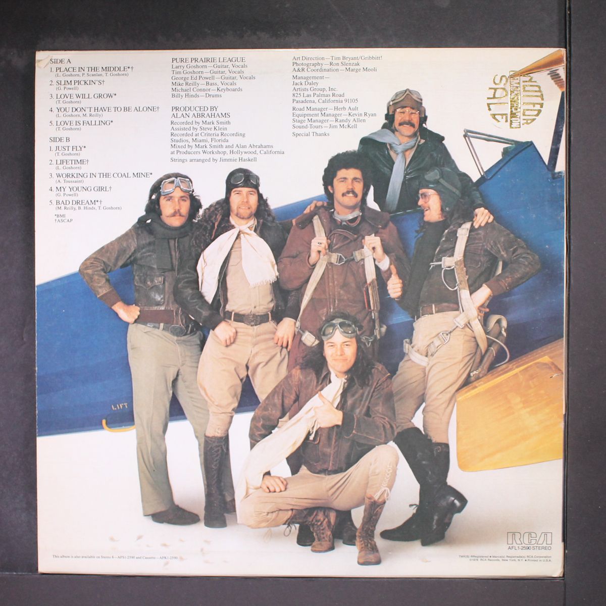 just fly by PURE PRAIRIE LEAGUE