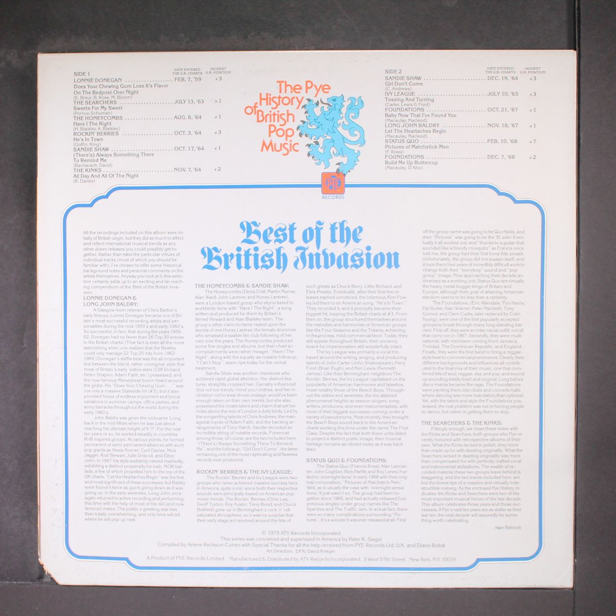 best of the british invasion by VARIOUS