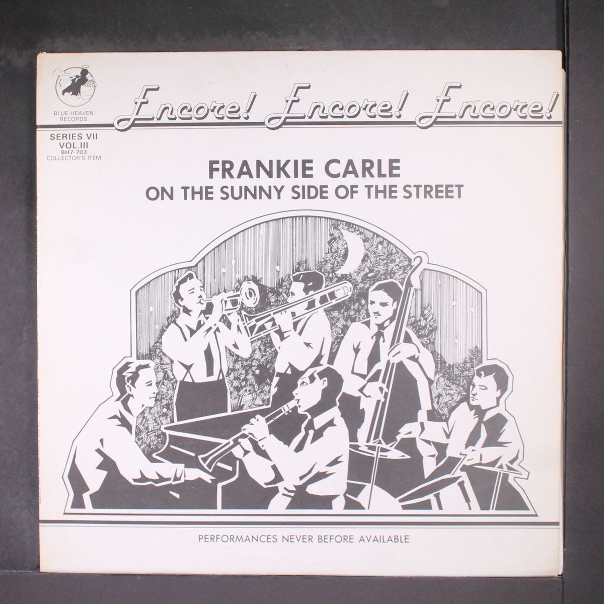 on the sunny side of the street by FRANKIE CARLE