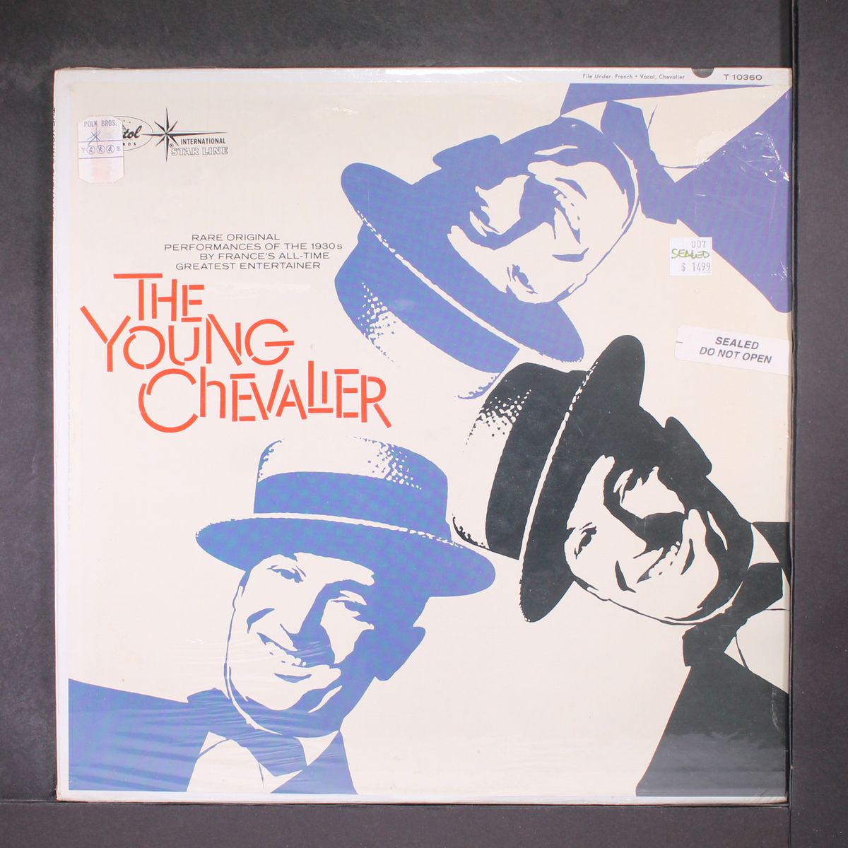 the young chevalier by MAURICE CHEVALIER
