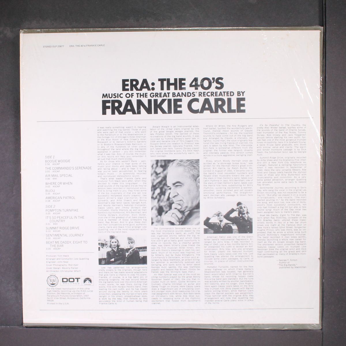 era: the 40's by FRANKIE CARLE