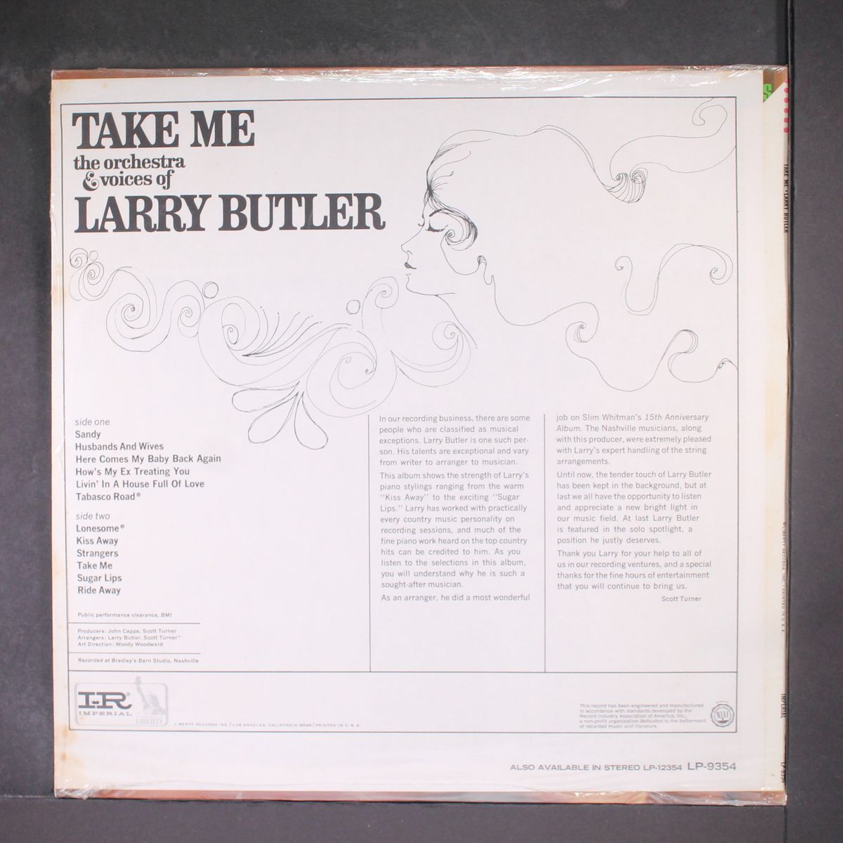 take me by LARRY BUTLER