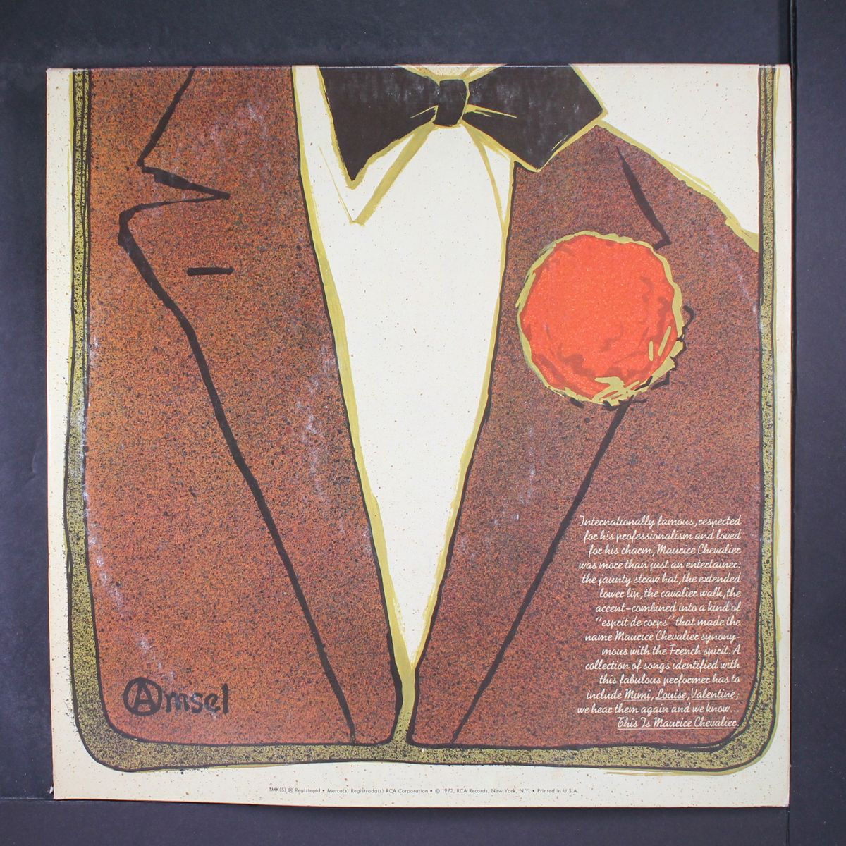 this is by MAURICE CHEVALIER