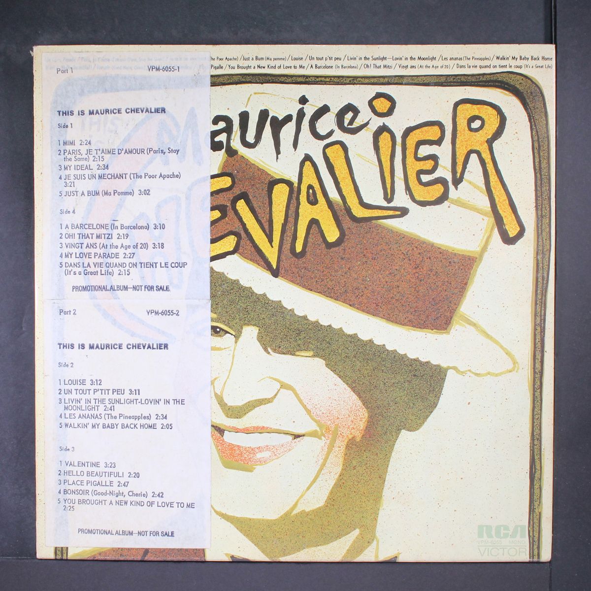 this is by MAURICE CHEVALIER