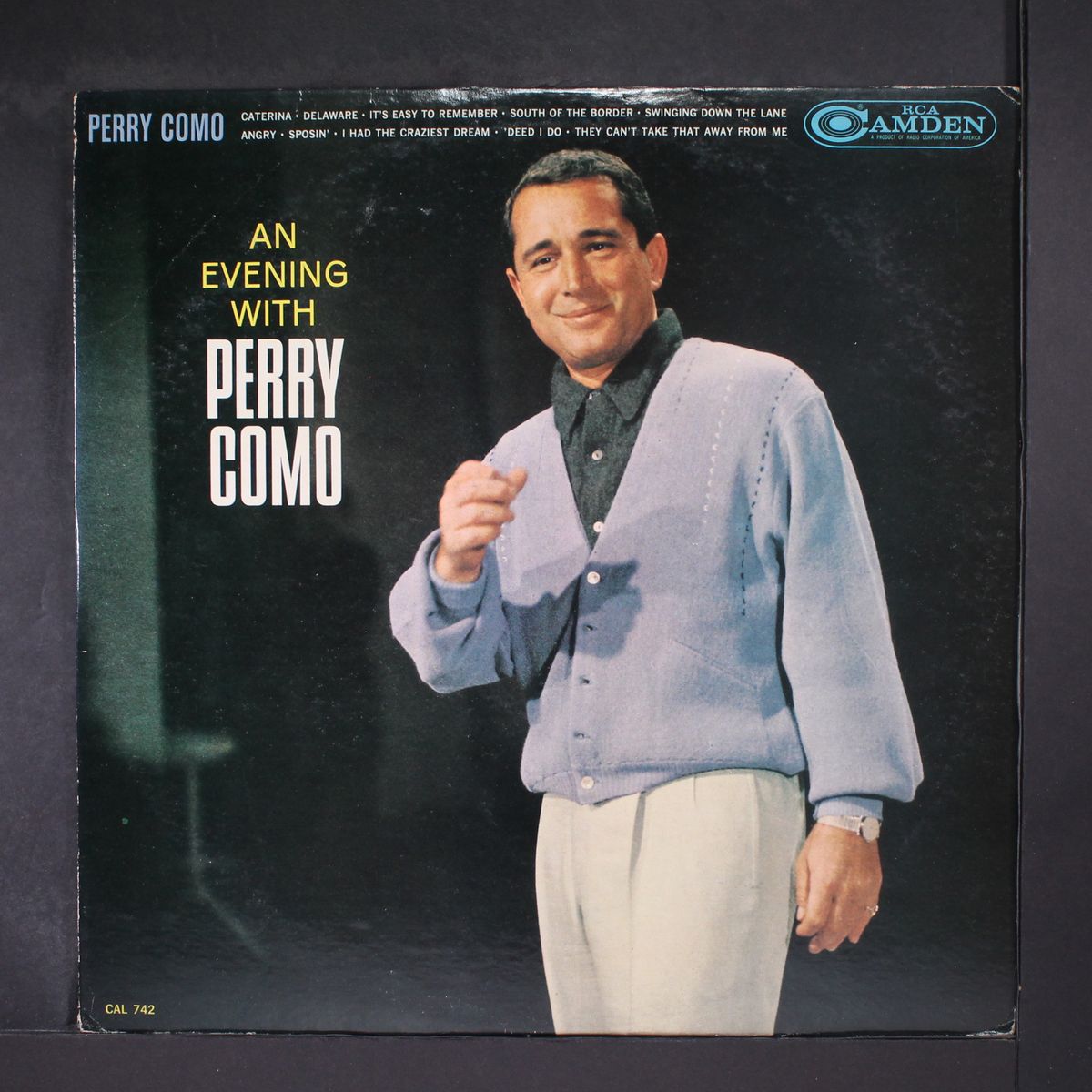 an evening with by PERRY COMO