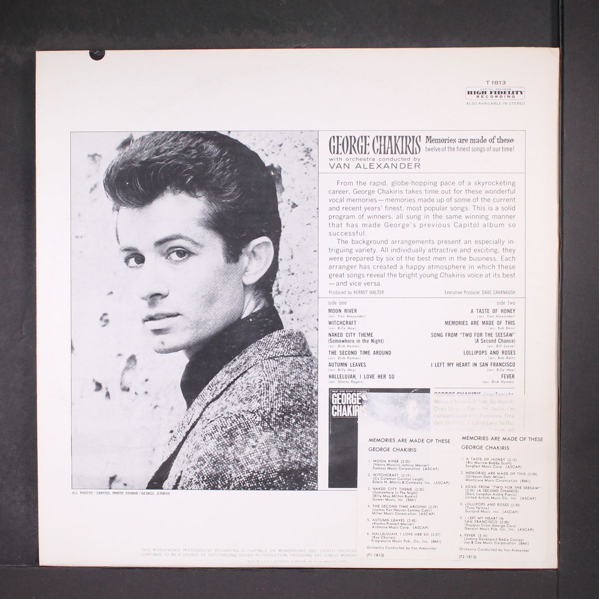 memories are made of these by GEORGE CHAKIRIS