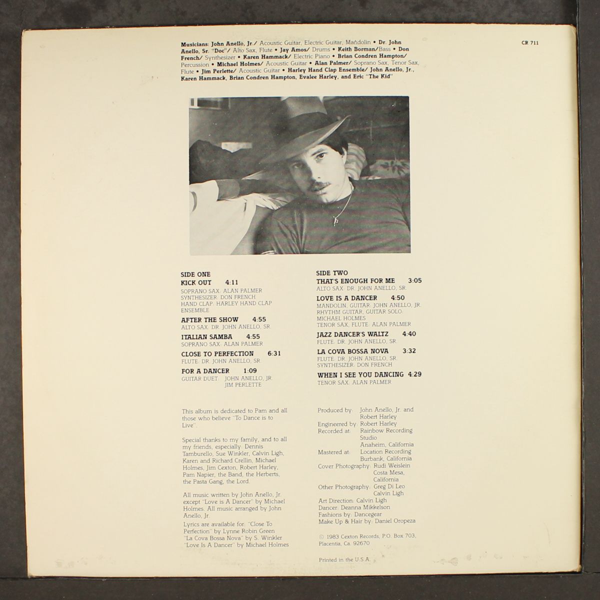 for a dancer by JOHN ANELLO, JR.