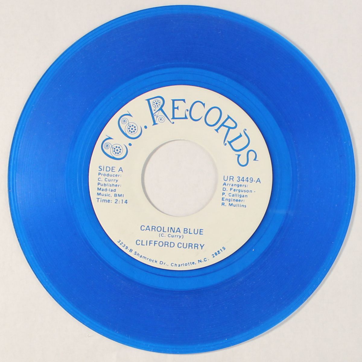 carolina blue / heavens to betsy by CLIFFORD CURRY