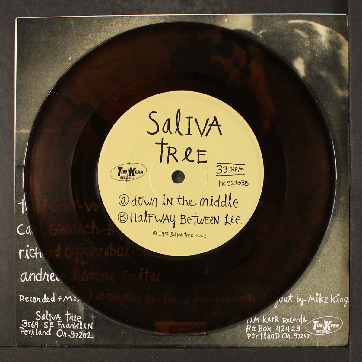 down in the middle / halfway between lee by SALIVA TREE