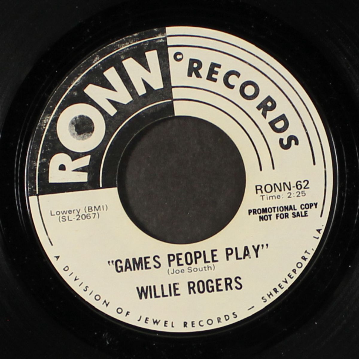 games people play / that's when i'll stop loving you by WILLIE ROGERS