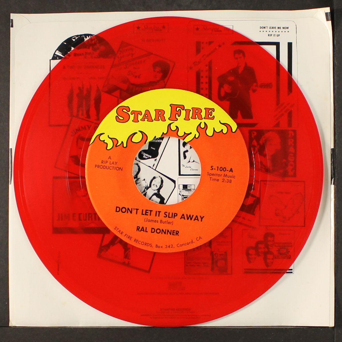 don't let it slip away / wait a minute now by RAL DONNER