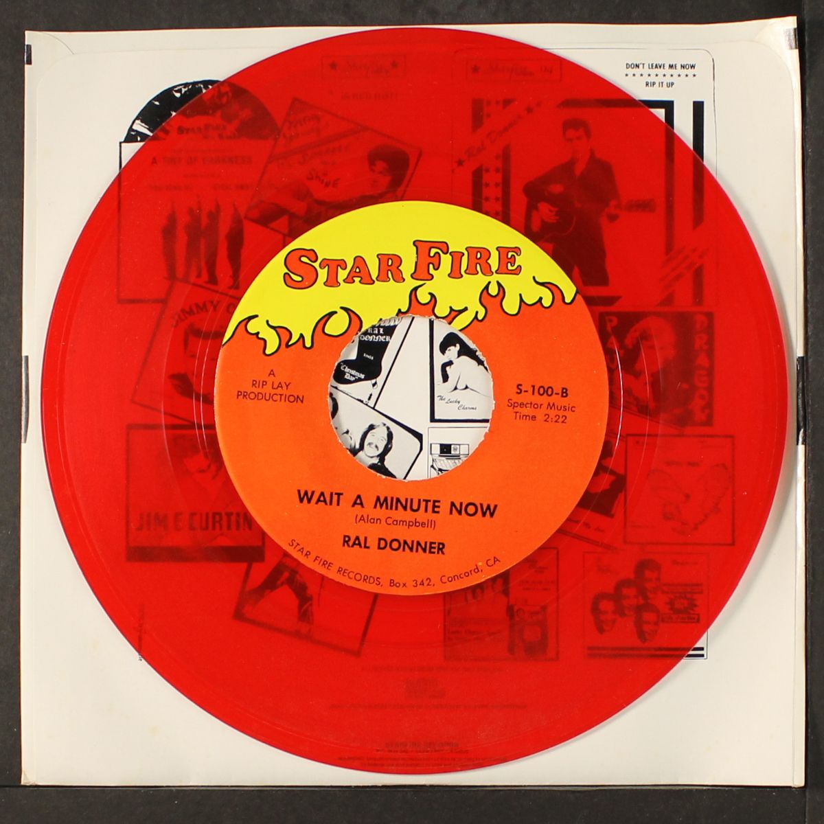 don't let it slip away / wait a minute now by RAL DONNER