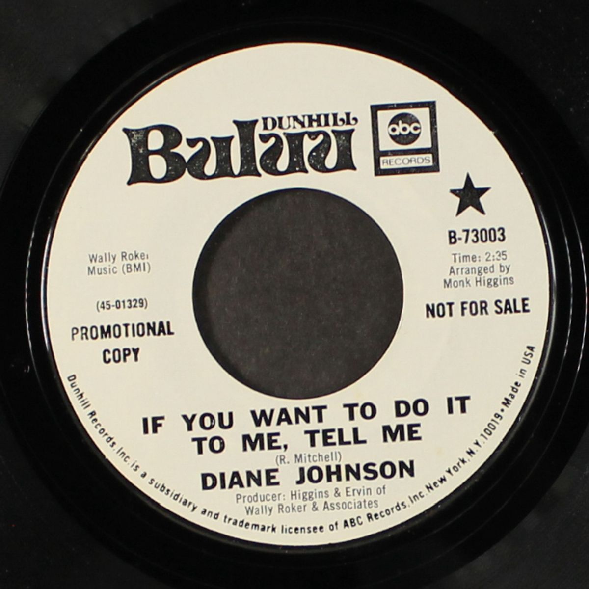 the queen bee / if you want to do it to me, tell me by DIANE JOHNSON