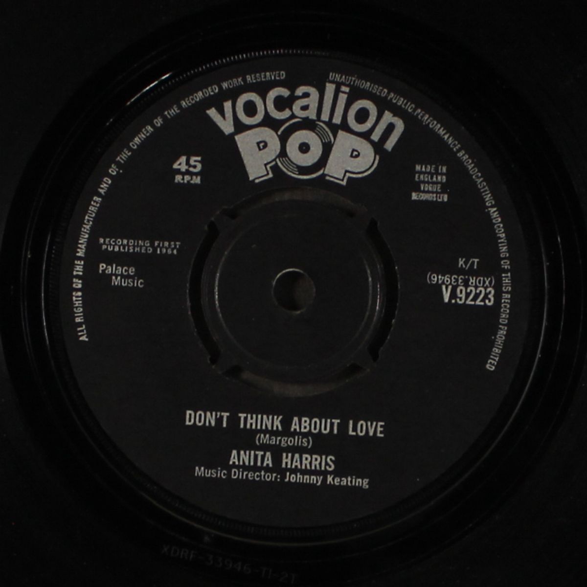 lies / don't think about love by ANITA HARRIS