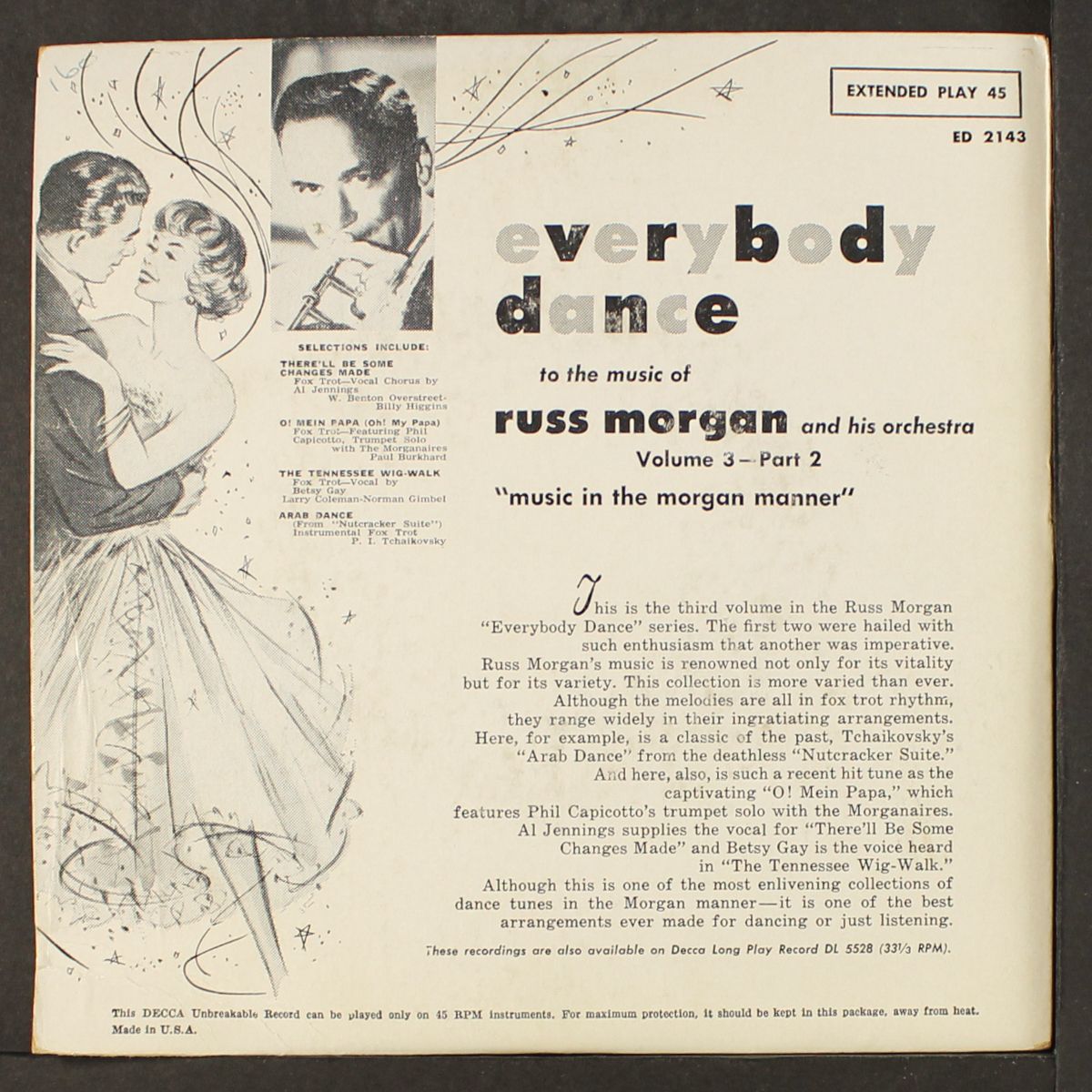 everybody dance vol. 3 pt. 2 by RUSS MORGAN