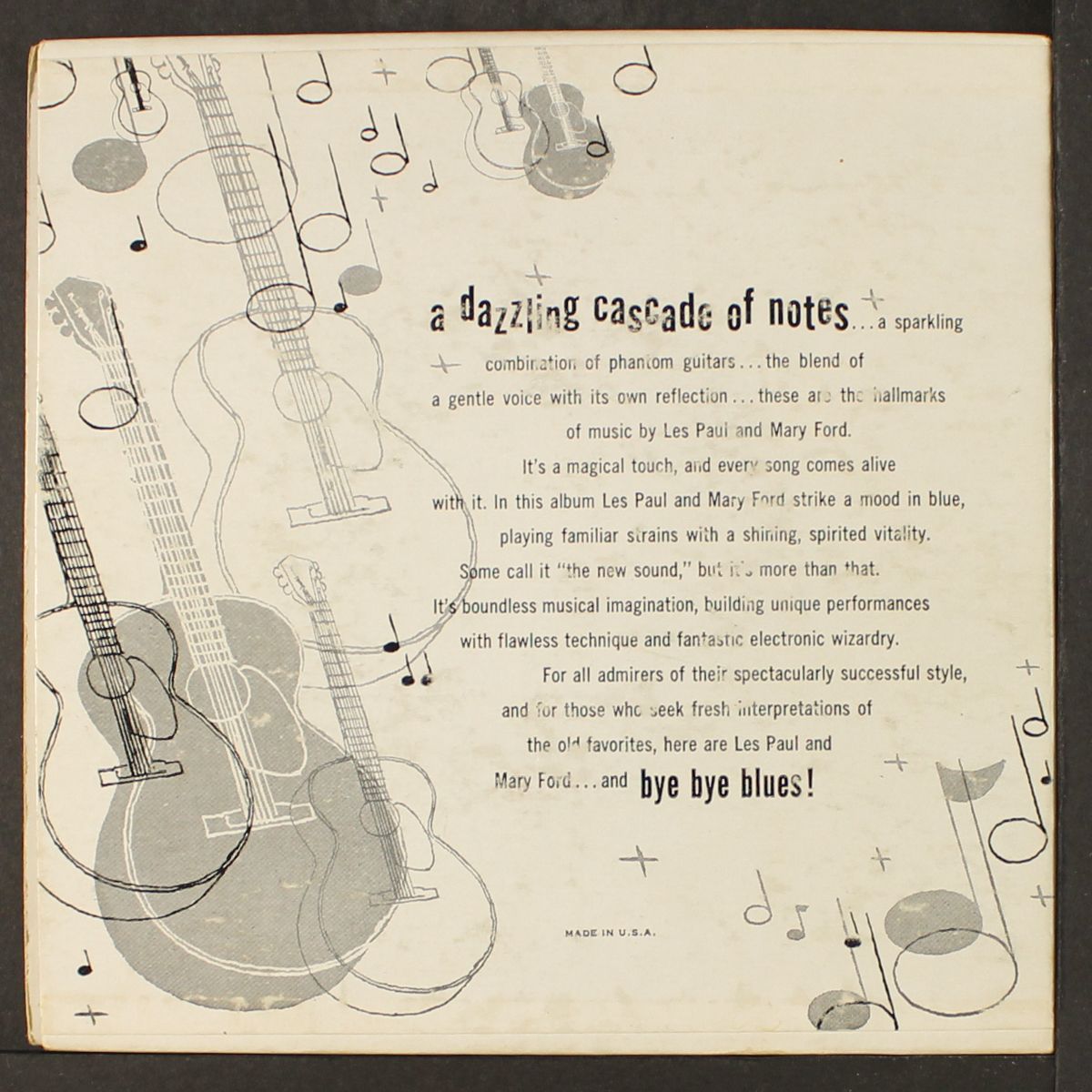 bye bye blues by LES PAUL & MARY FORD