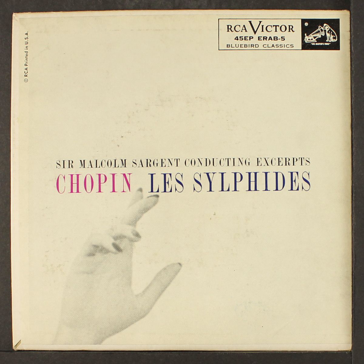 chopin: sylphides by SIR MALCOLM SARGENT