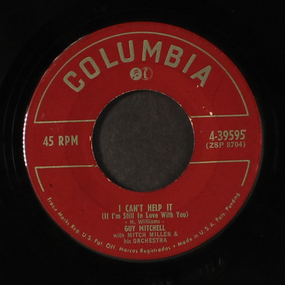 there's always room at our house / i can't help it by GUY MITCHELL