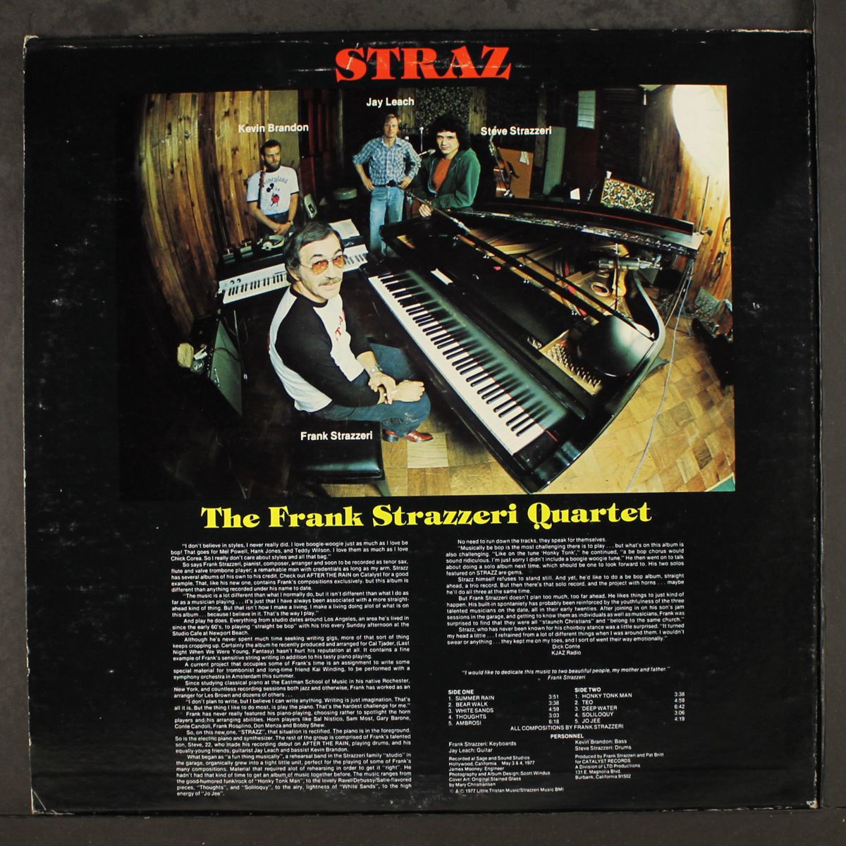 straz by FRANK STRAZZERI