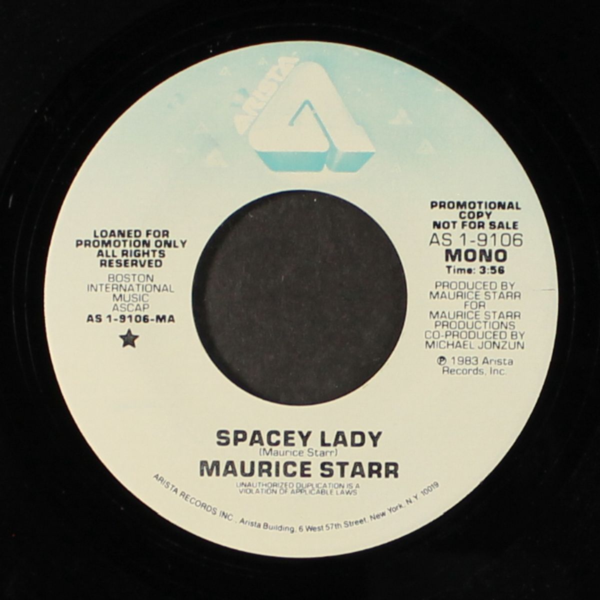 spacey lady / mono by MAURICE STARR