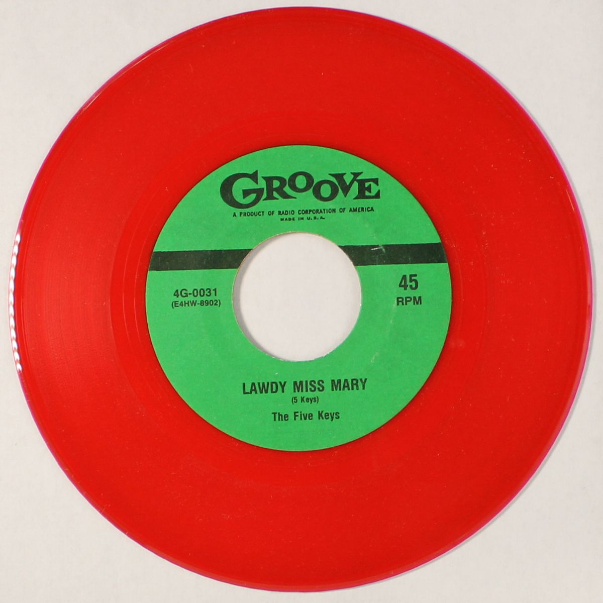 lawdy miss mary / i'll follow you by FIVE KEYS